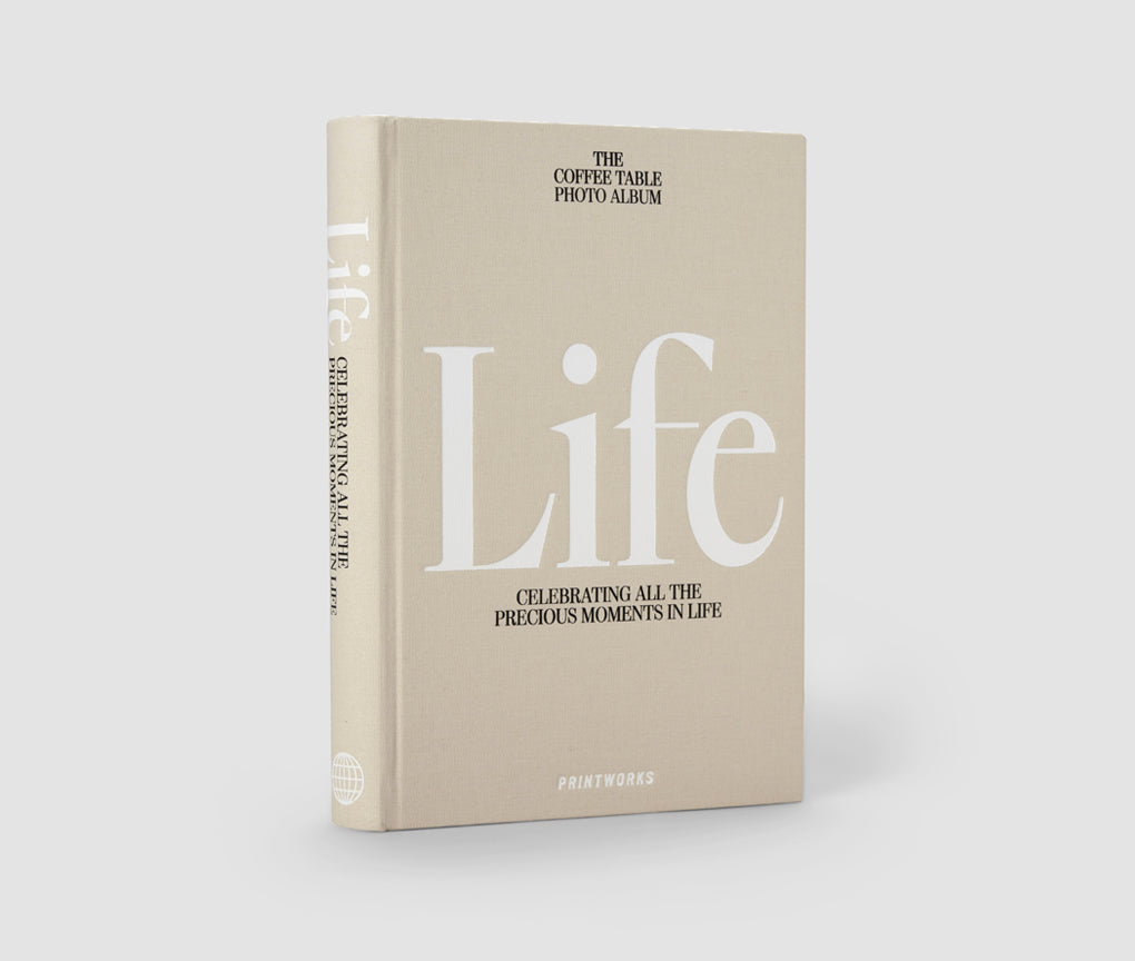 Shop Printworks Photo Book - Life, Beige