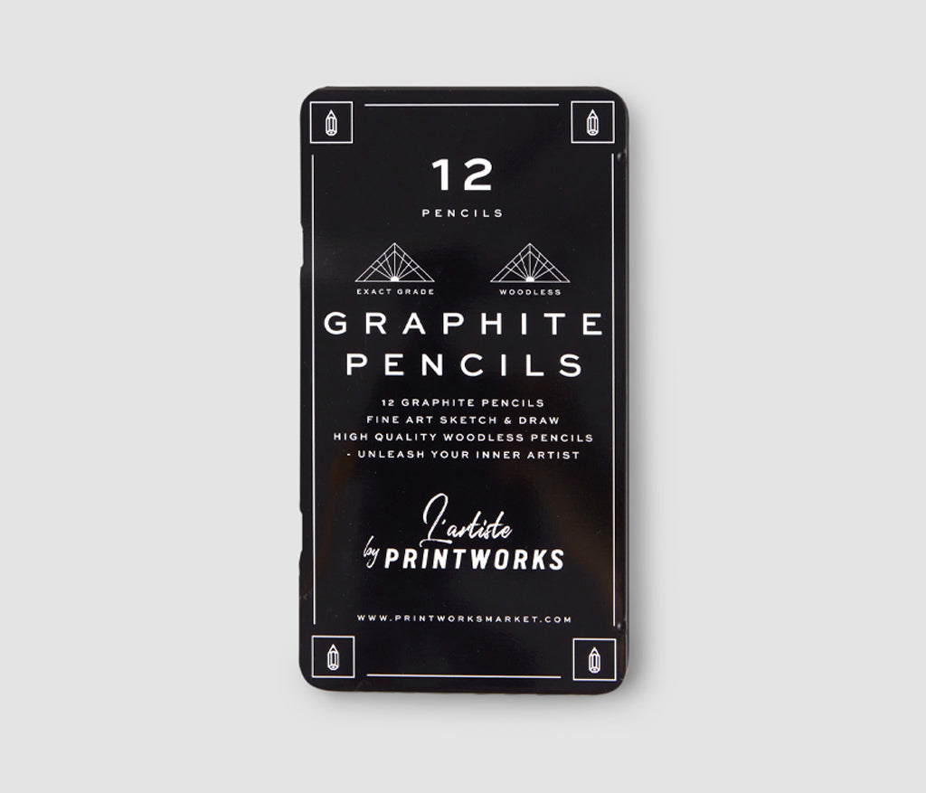Shop Printworks 12 Color Pencils - Graphite