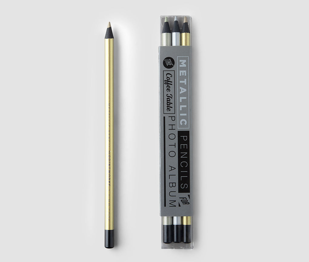 Shop Printworks Pencils - Metallic (3-pack)