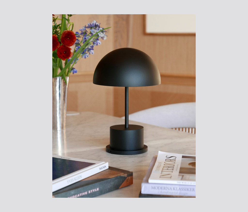 Shop Printworks Portable Lamp - Riviera, Black