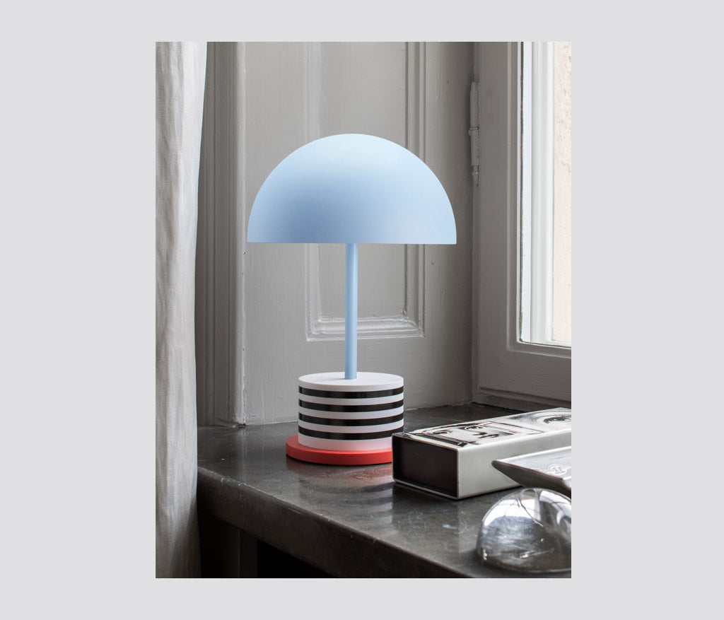 Shop Printworks Portable Lamp - Riviera, Stripes