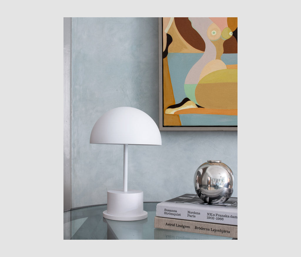 Shop Printworks Portable Lamp - Riviera, White