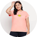 Plus Size Women T-shirt