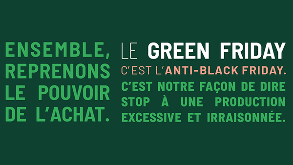 Qu'est ce que le Green Friday