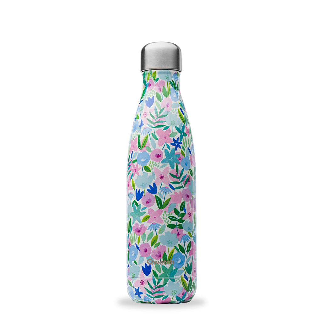 Bouteille isotherme 500ml fleurs de cerisiers - mugs nomades & isothermes -  cafés henri boutique