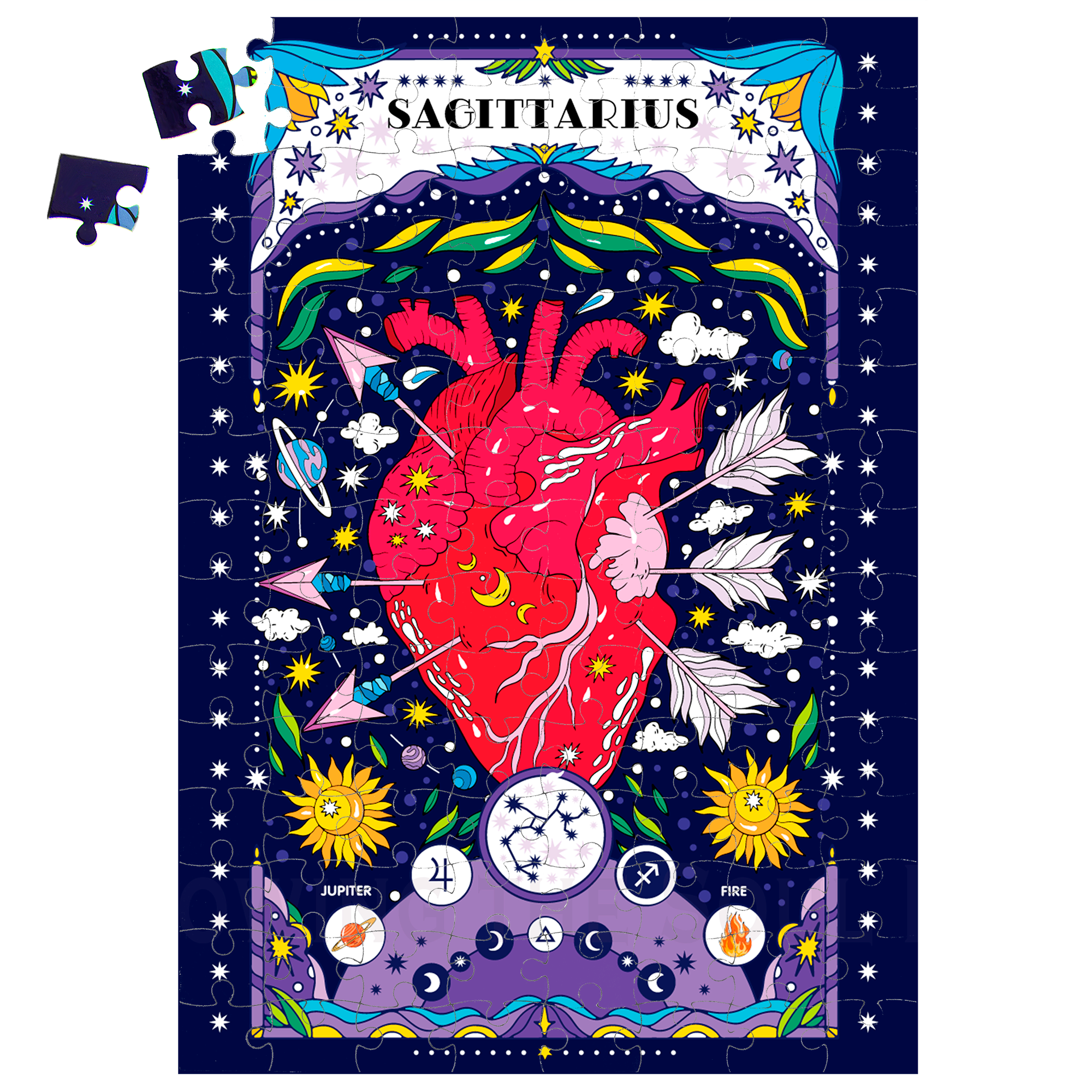 Sagittarius Enchanted Zodiac Jigsaw Puzzle