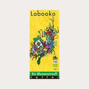 Teaserbild Zotter Labooko Ein Blumenstrauß Mandel-Rosen & Cashewnougat