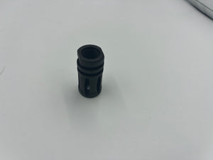 14mm+ (CW) steel flashider for Airsoft guns - Airsoft Armory - Airsoft Flash Hider