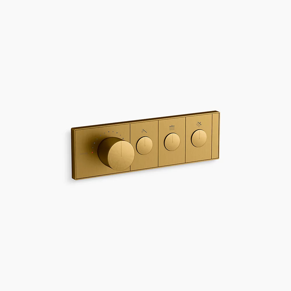 Kohler Anthem 3-Outlet Thermostatic Valve Control Panel