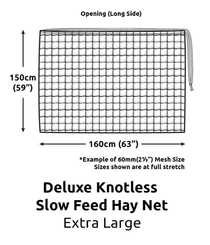 Knotless Hay Nets - Extra Large