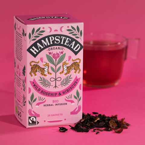 Rosehip and Hibiscus organic tea