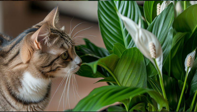 Potential Toxicity of Peace Lilies to Cats