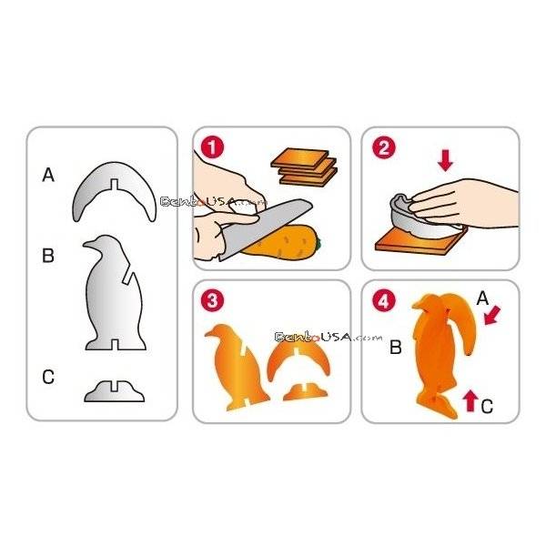 VEGGIE SHAPERS – penguin