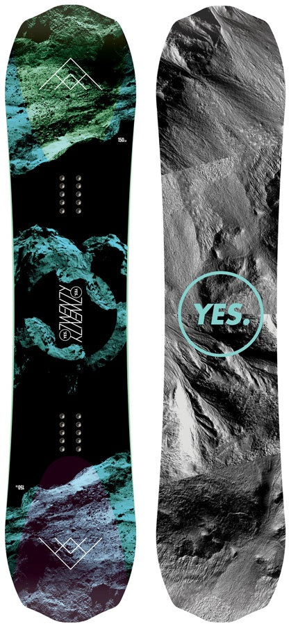 Yes 20/20 Hybrid Camber Snowboard, 150cm 2022