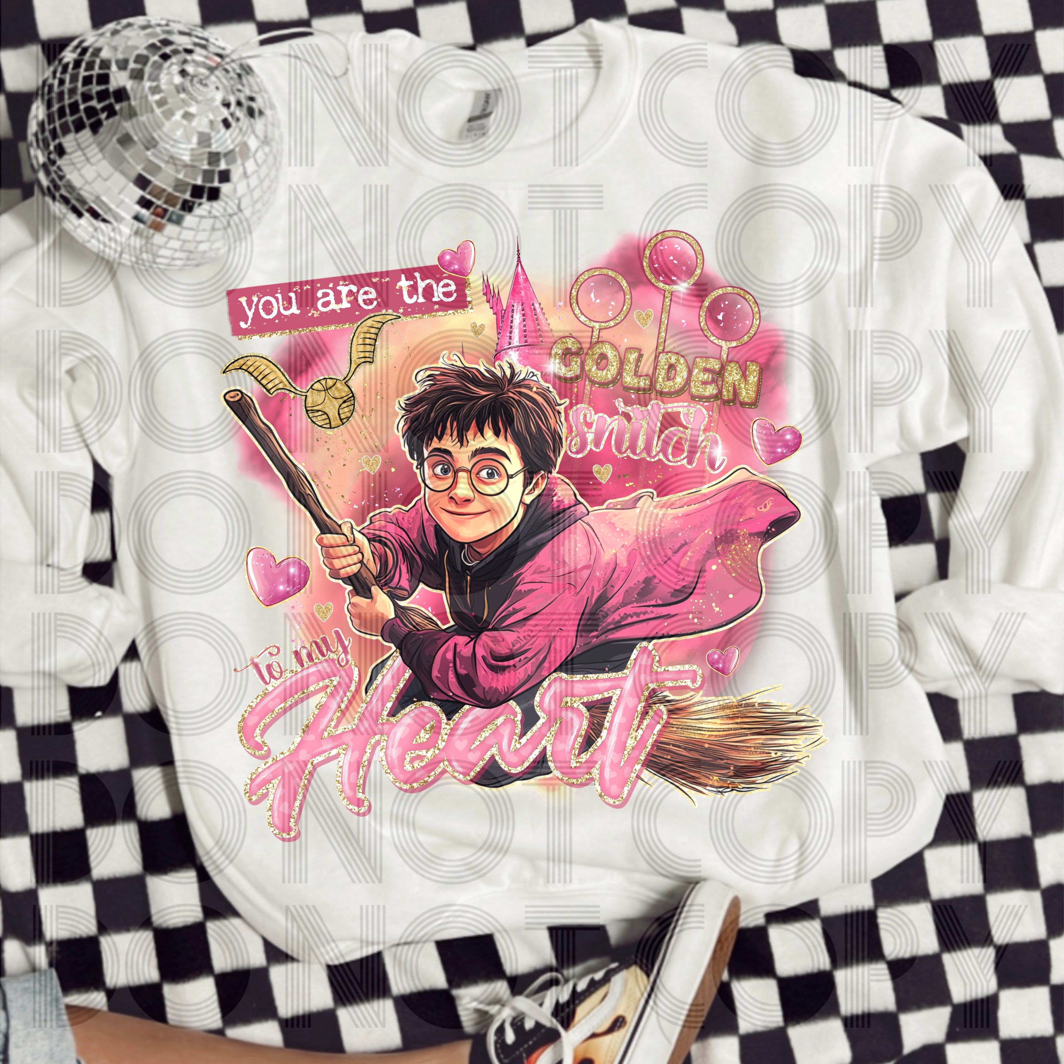 You are the golden snitch to my heart