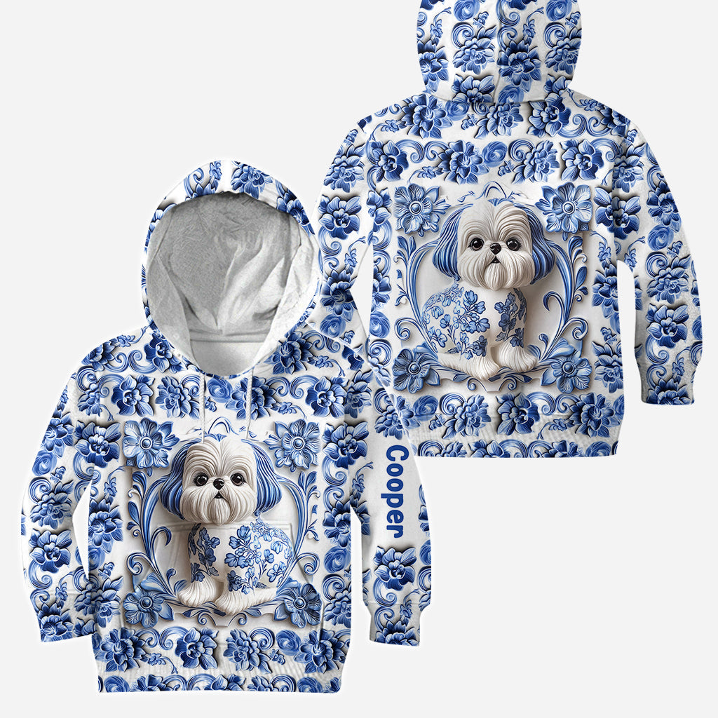Cute Dog Shih Tzu - Personalized Dog Hoodie and Leggings