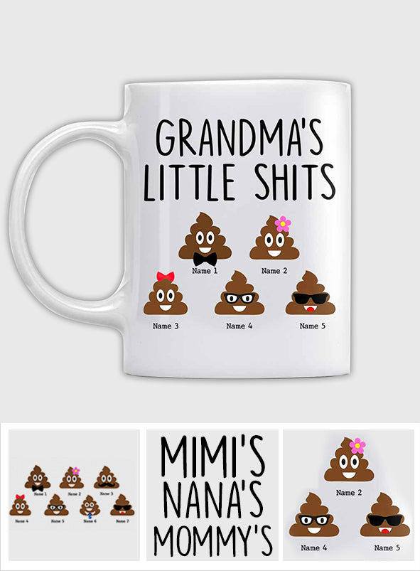 Grandma's Little Cuties - Personalized Mother's Day Mug