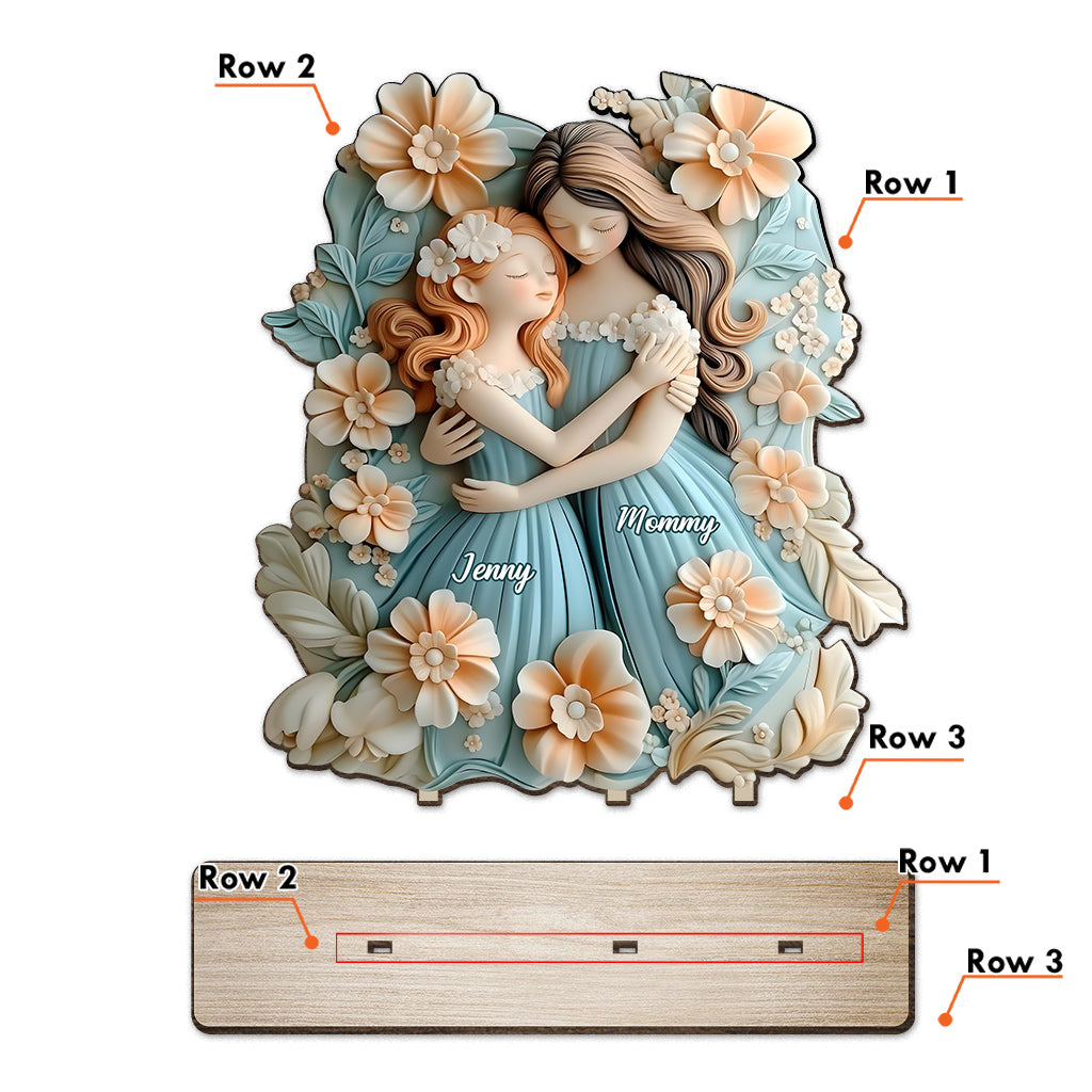 Like Mother Like Daughter - Personalized Mother 1 Layered Big Freestanding