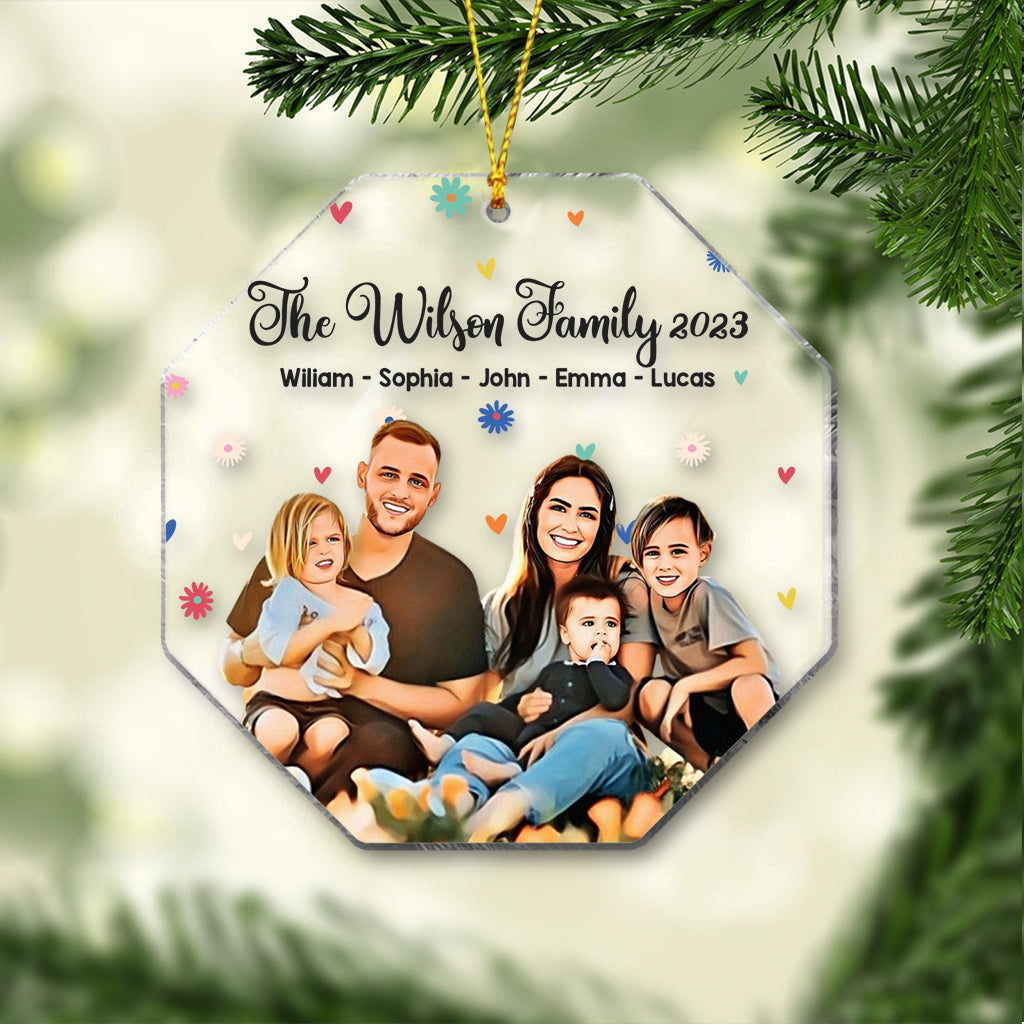 Our Family - Personalized Family Ornament
