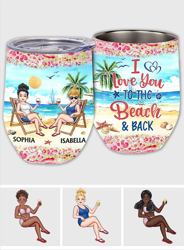Partners In Crime Just Remember If We Get Caught - Personalized Bestie Wine Tumbler