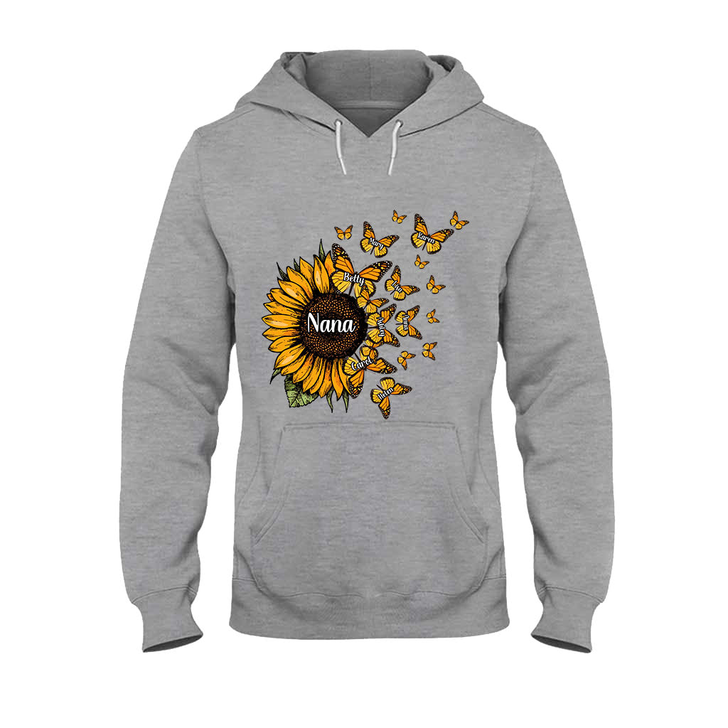 Beautiful Sunflower Blessed To Be Called - Gift for grandma, mom - Personalized T-shirt And Hoodie