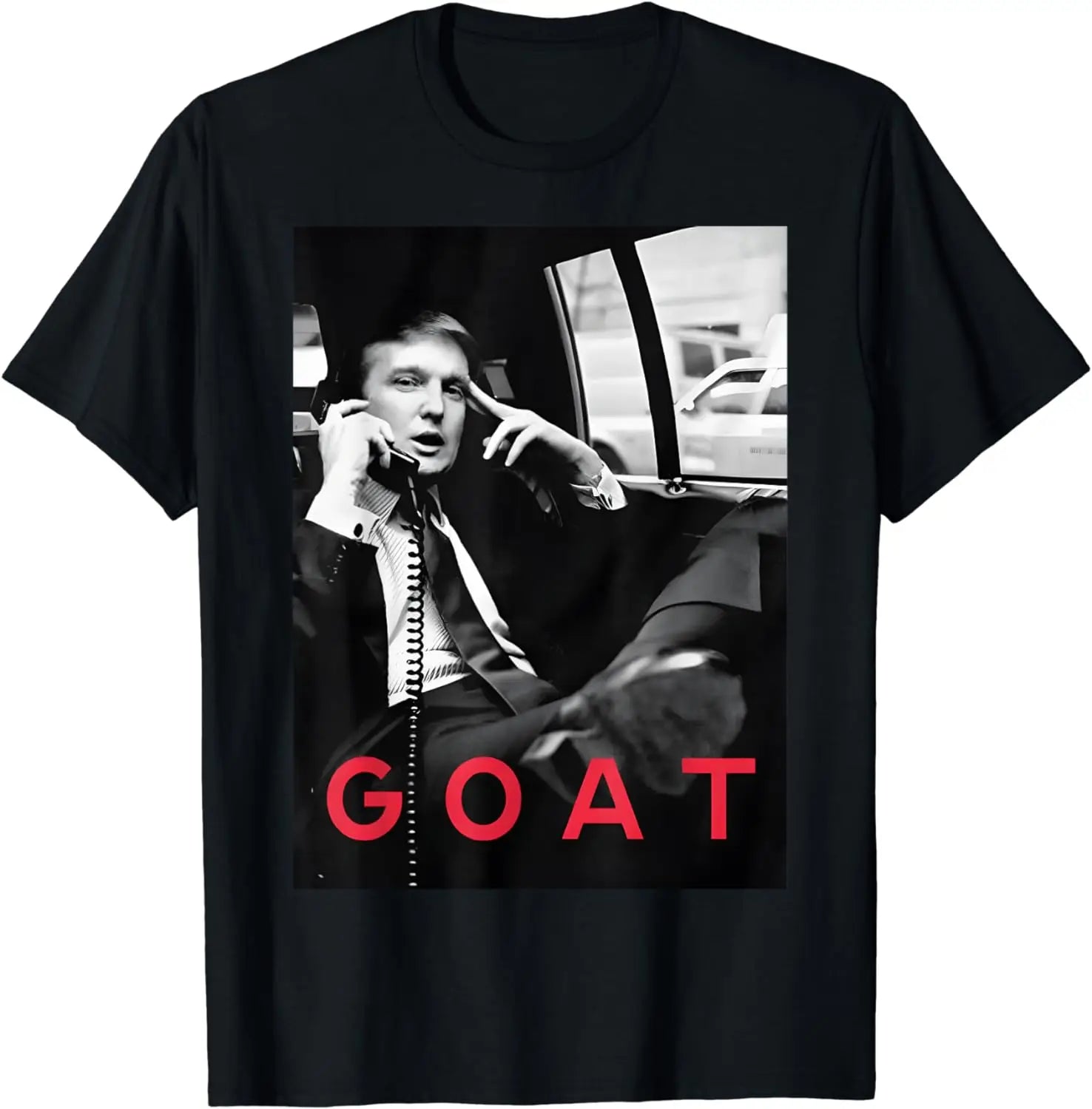 Goat Vote Trump 2024 Funny Support Republican Pro America T-Shirt Graphic T Shirts Men Clothing Streetwear T-shirt & Hoodie