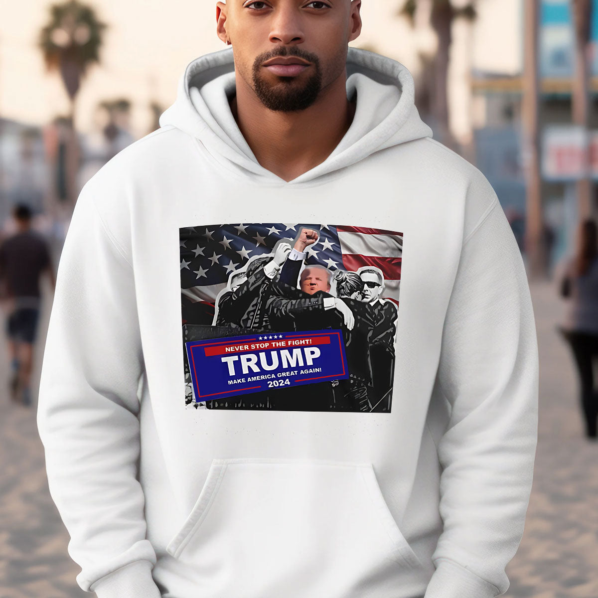 United We Stand Shirt, Never Surrender Shirt, Fight For America T-shirt, 2024 Rally Shirt, Fight Fight Fight Shirt