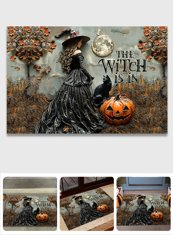 The Witch Is In - Witch Doormat