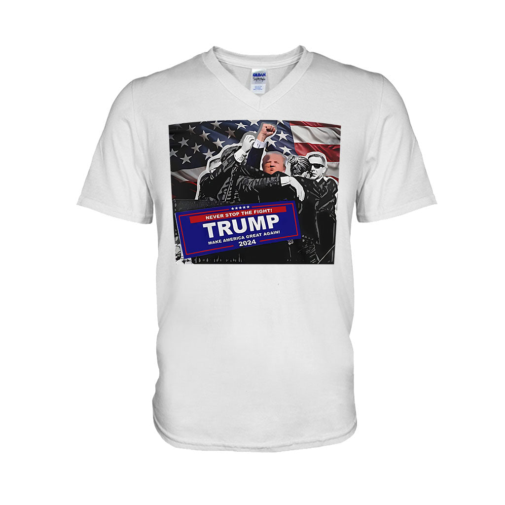 United We Stand Shirt, Never Surrender Shirt, Fight For America T-shirt, 2024 Rally Shirt, Fight Fight Fight Shirt