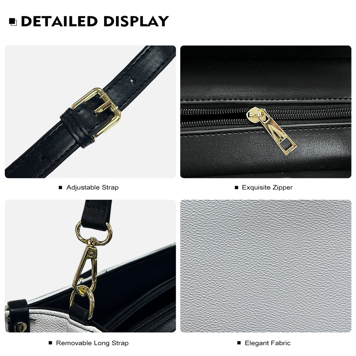 I Became A Hairstylist Because Your Beauty Is Worth My Time - Personalized Hairdresser Leather Handbag