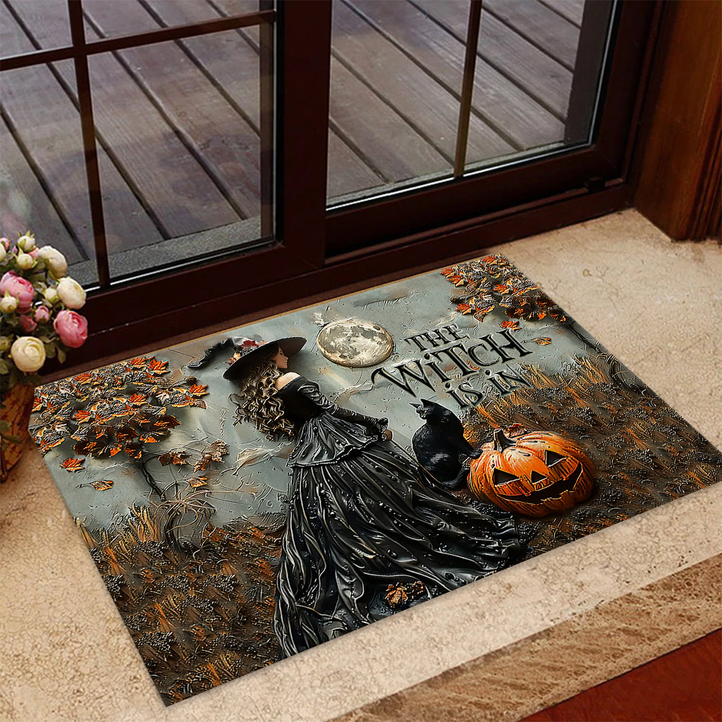 The Witch Is In - Witch Doormat