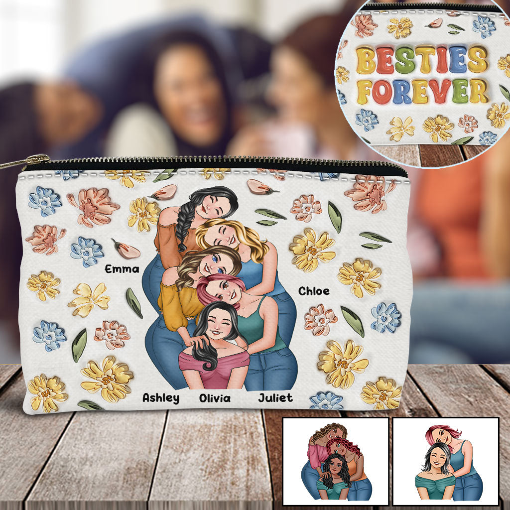 Besties Forever - Personalized Bestie's Gift Pouch