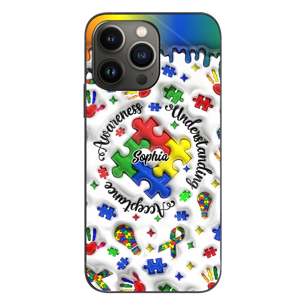 Autism Awareness - Personalized Autism Awareness Phone Case