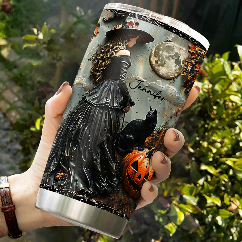 Beautiful Witch - Personalized Witch Tumbler