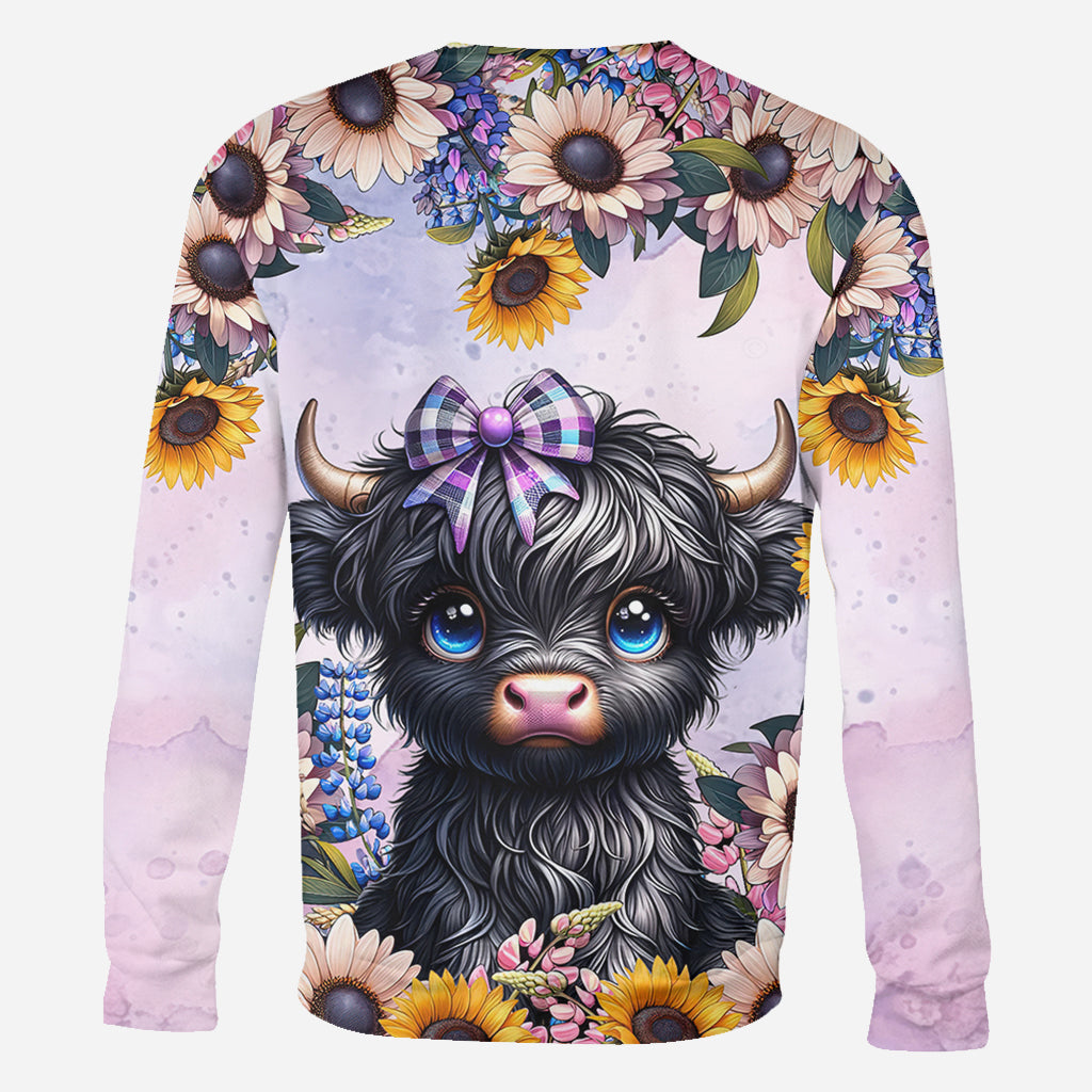 Cute Little Cow - Personalized All Over Shirt