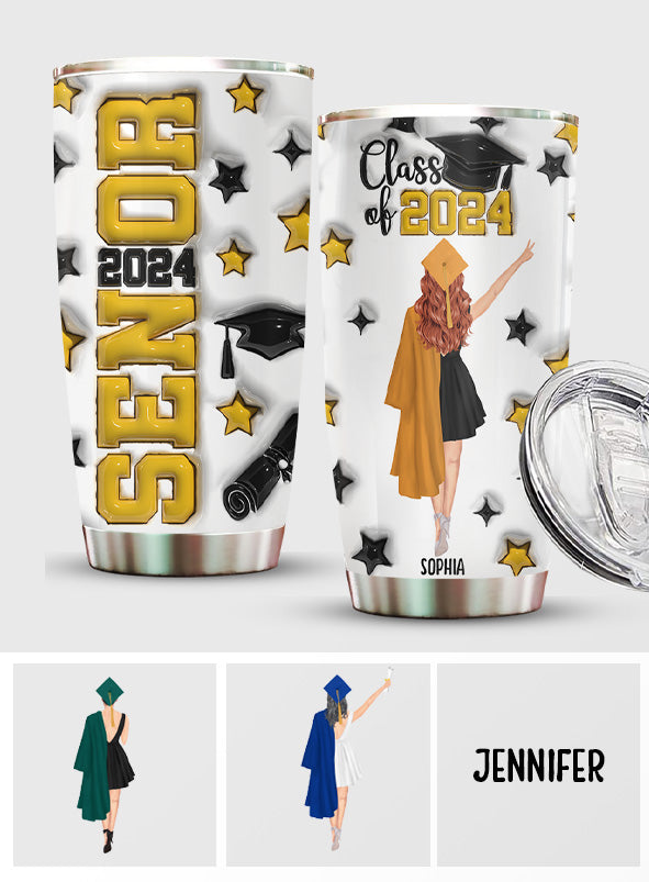 Class Of 2024 - Personalized Graduation Tumbler