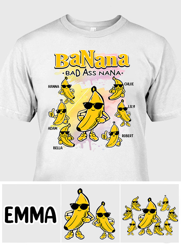 Banana Nana - Personalized Grandma T-shirt And Hoodie