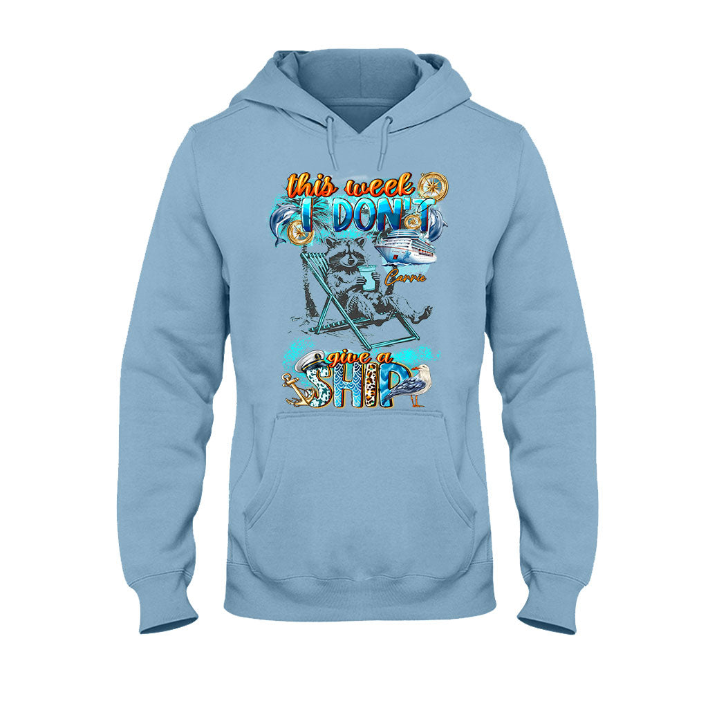 This Week I Don't Give A Ship Feral Girl Summer - Personalized Cruising T-shirt And Hoodie