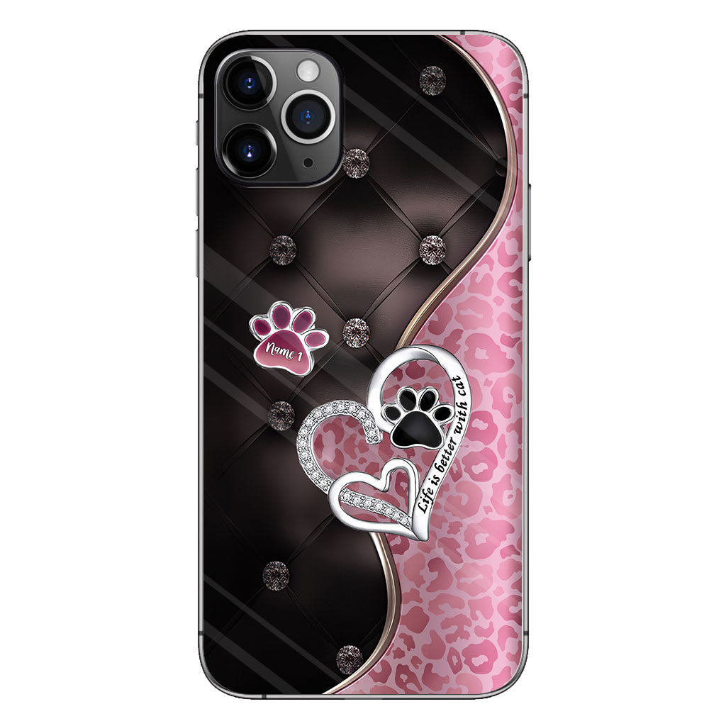 Cat Mom - Personalized Cat Phone Case