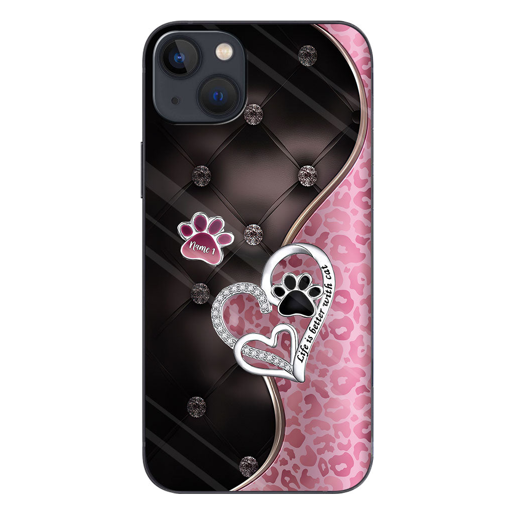 Cat Mom - Personalized Cat Phone Case