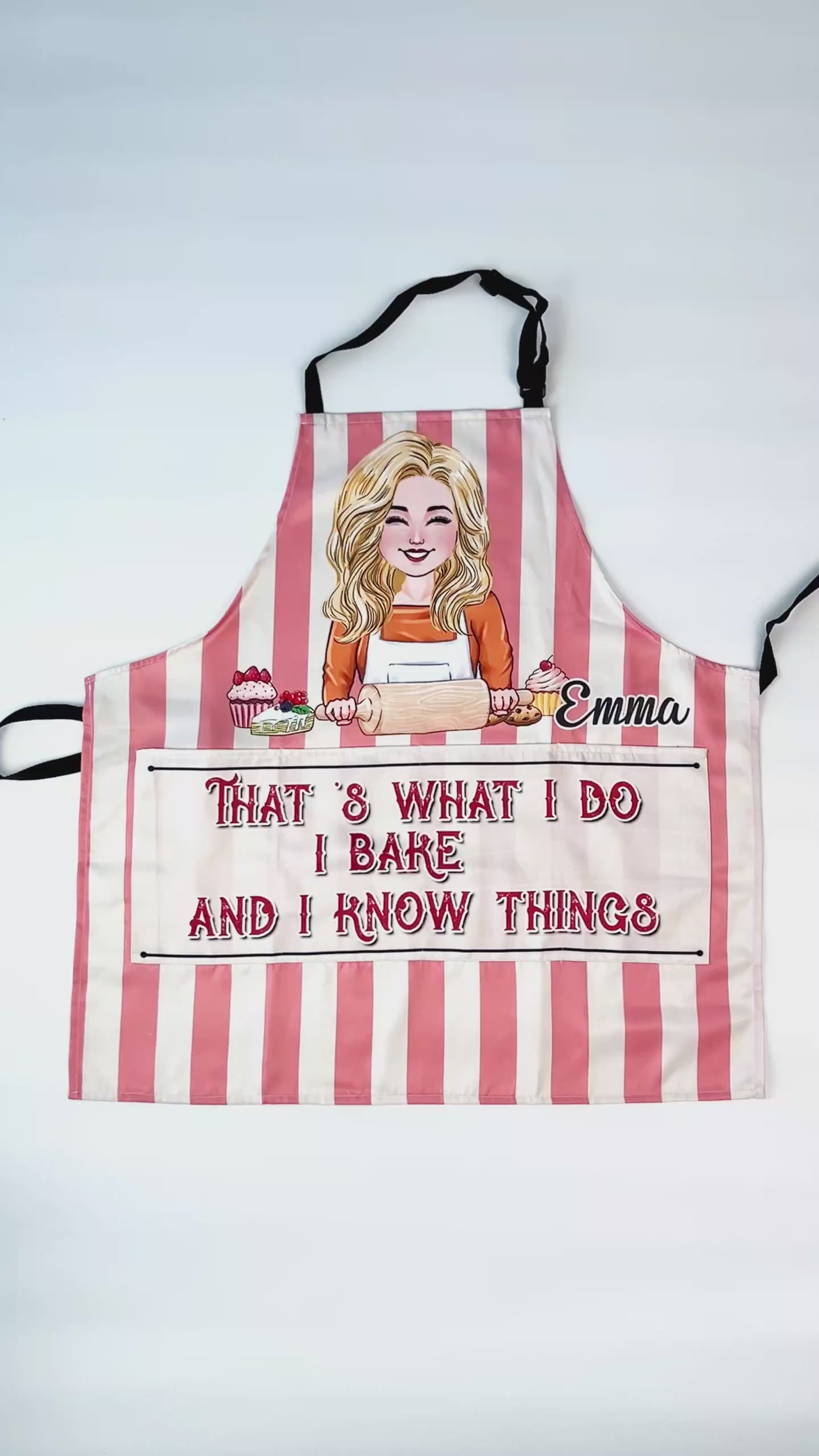 I Bake And I Know Things - Baking gift for mom, dad, daughter, son