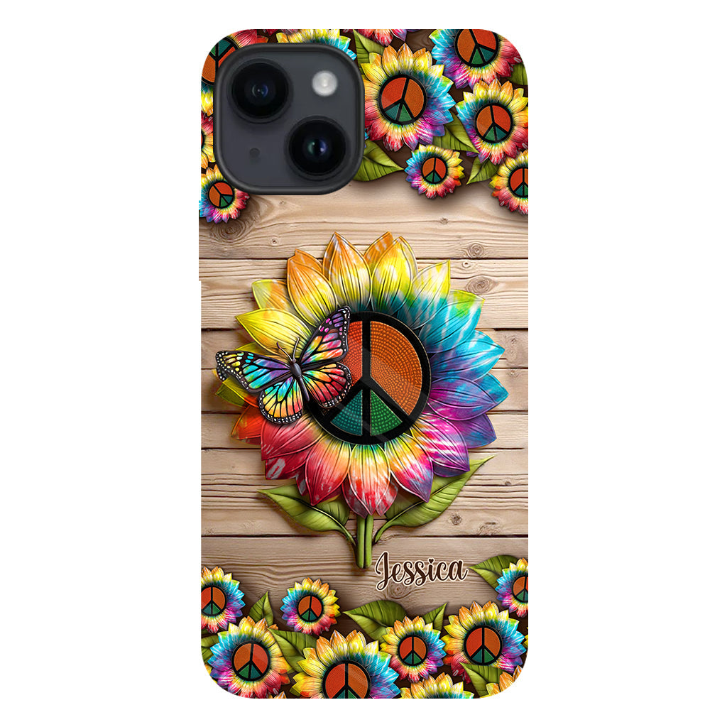 Hippie Soul - Personalized Hippie Full Print Phone Case