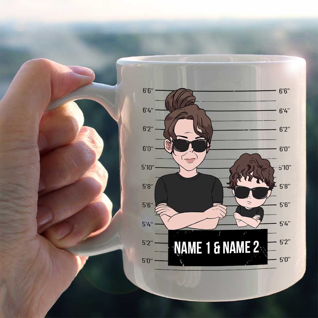 Accomplice And Alibi - Personalized Mother's day Grandma Mug