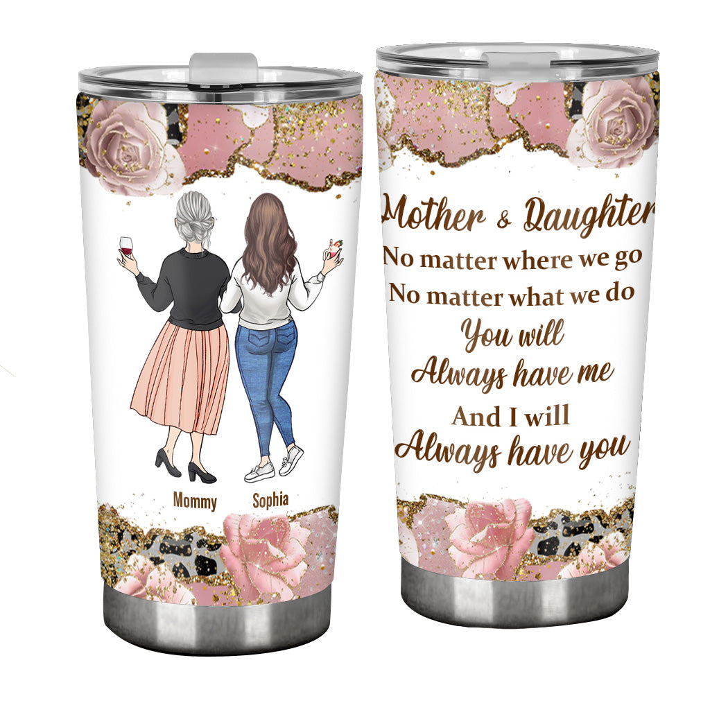 Mother's Day - Mother's Day Tumbler Mom Daughter Tumbler Mother