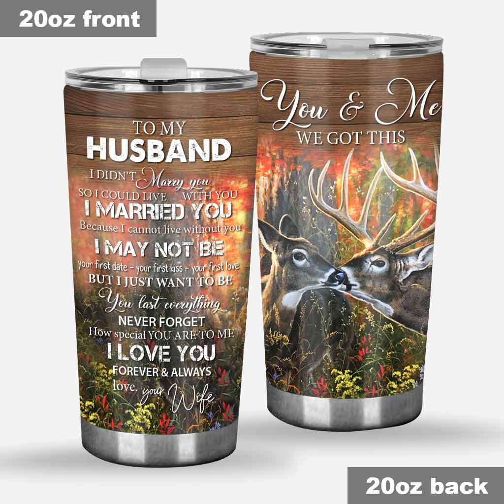 Every Love Story Is Beautiful - Hunting Tumbler 0820