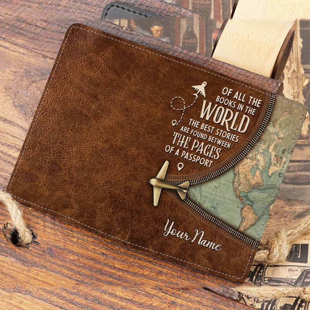 Of All The Books In The World - Personalized Travelling Passport Holder