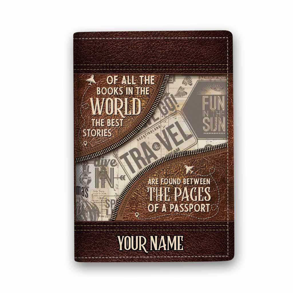 Of All The Books In The World - Personalized Travelling Passport Holder