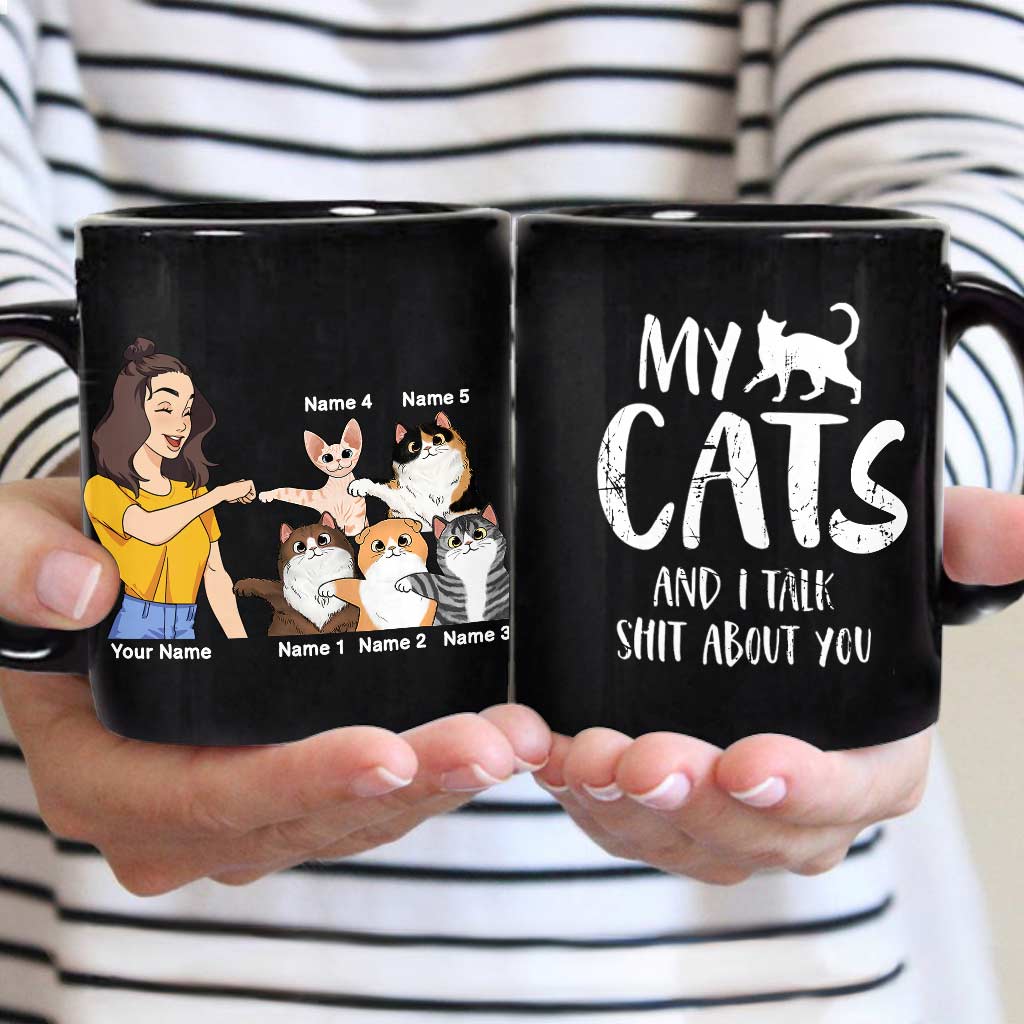 My Cat And I - Personalized Mug