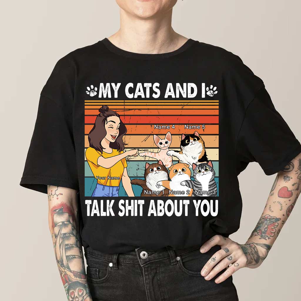 My Cat And I - Personalized T-shirt and Hoodie