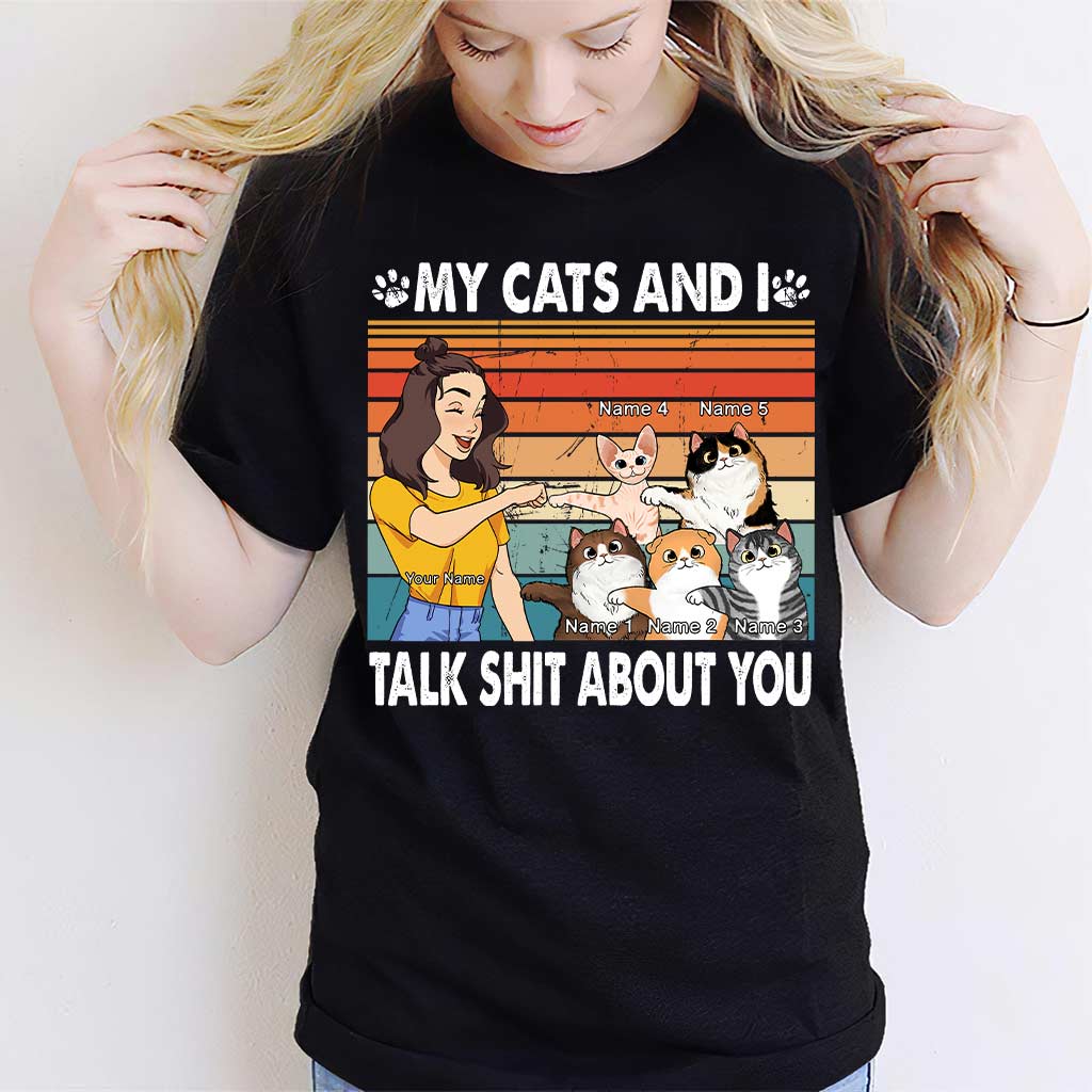 My Cat And I - Personalized T-shirt and Hoodie